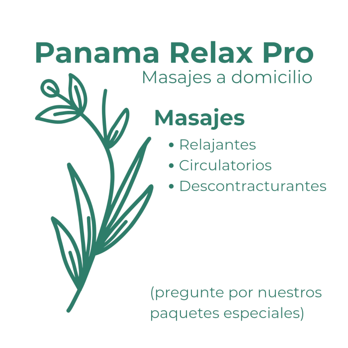 Foto de perfil de Panama Relax Pro 64185946, Masajista en Panamá